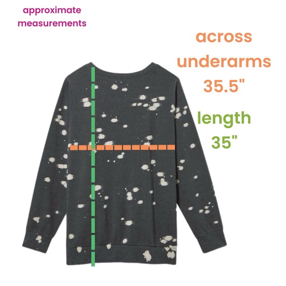 NWT Torrid 6 Def Leppard Cozy Fleece Crew Neck Sweatshirt *989BU* - Picture 3 of 11